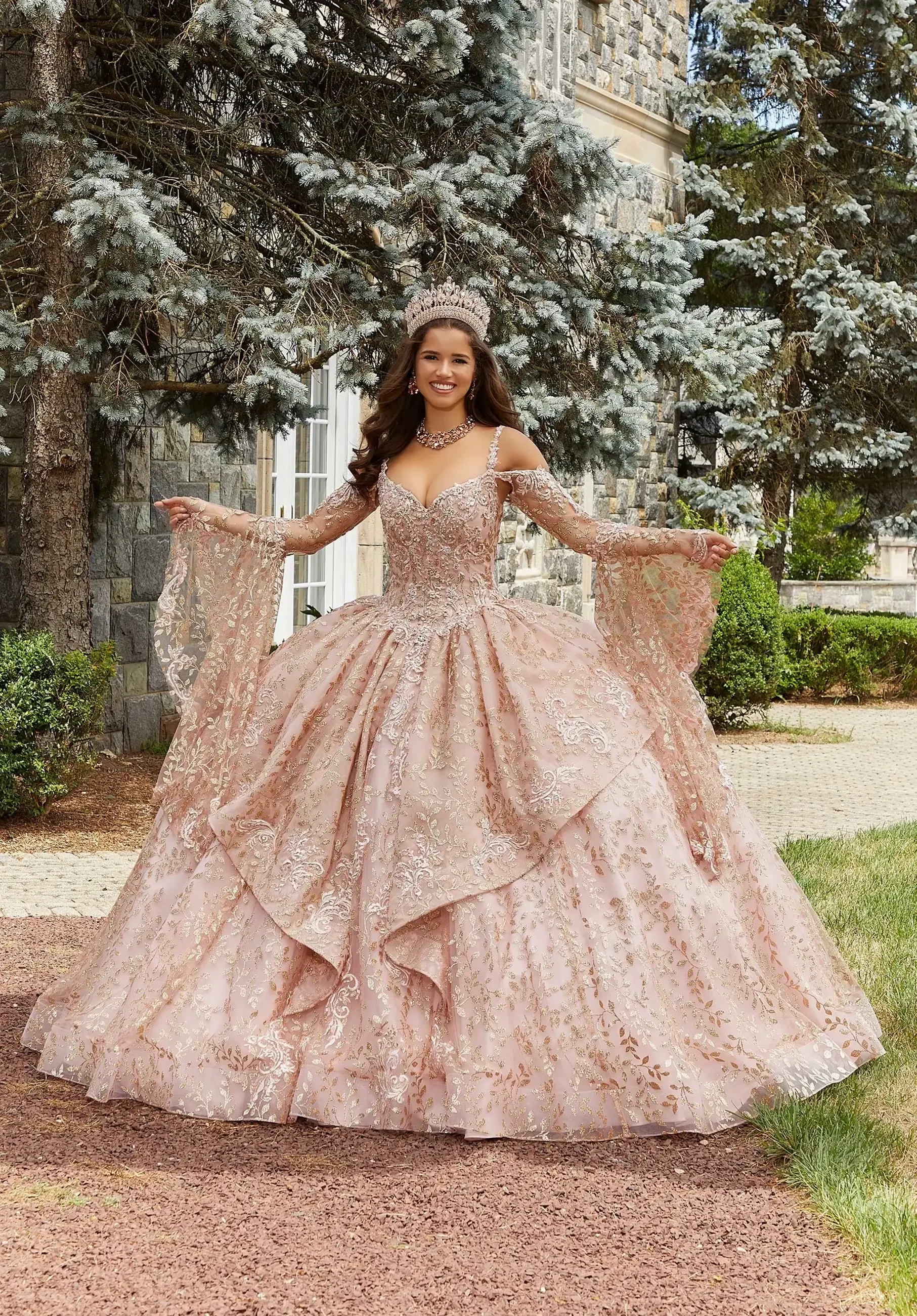 How to Complete Your Quinceañera Look with Crowns, Petticoats, and Accessories Image