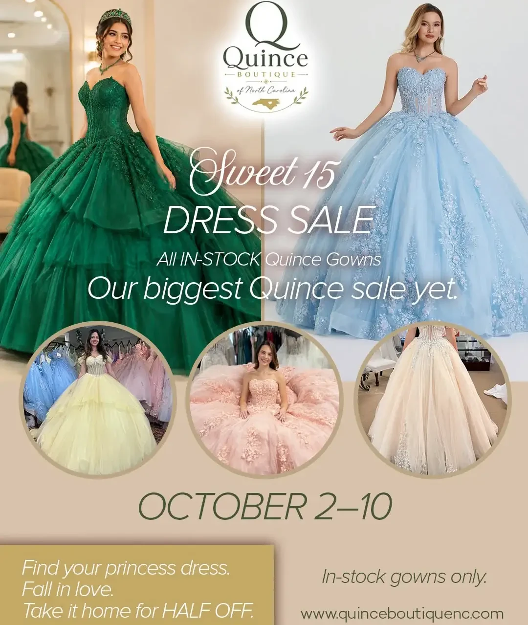 Sweet 15 Dress Sale Main Image